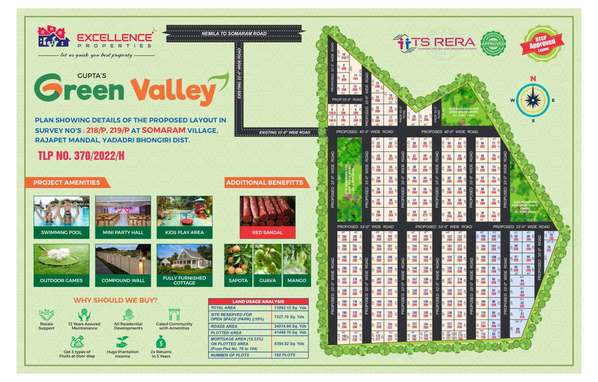 The best villa plots in hyderabad